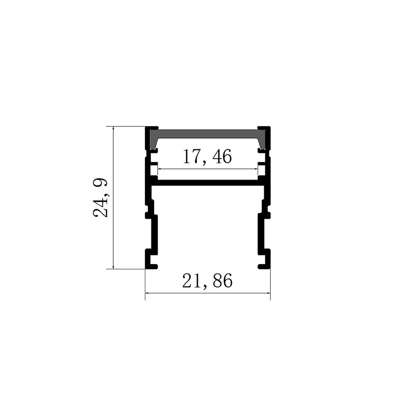 線條燈硬光條外殼鋁槽2225